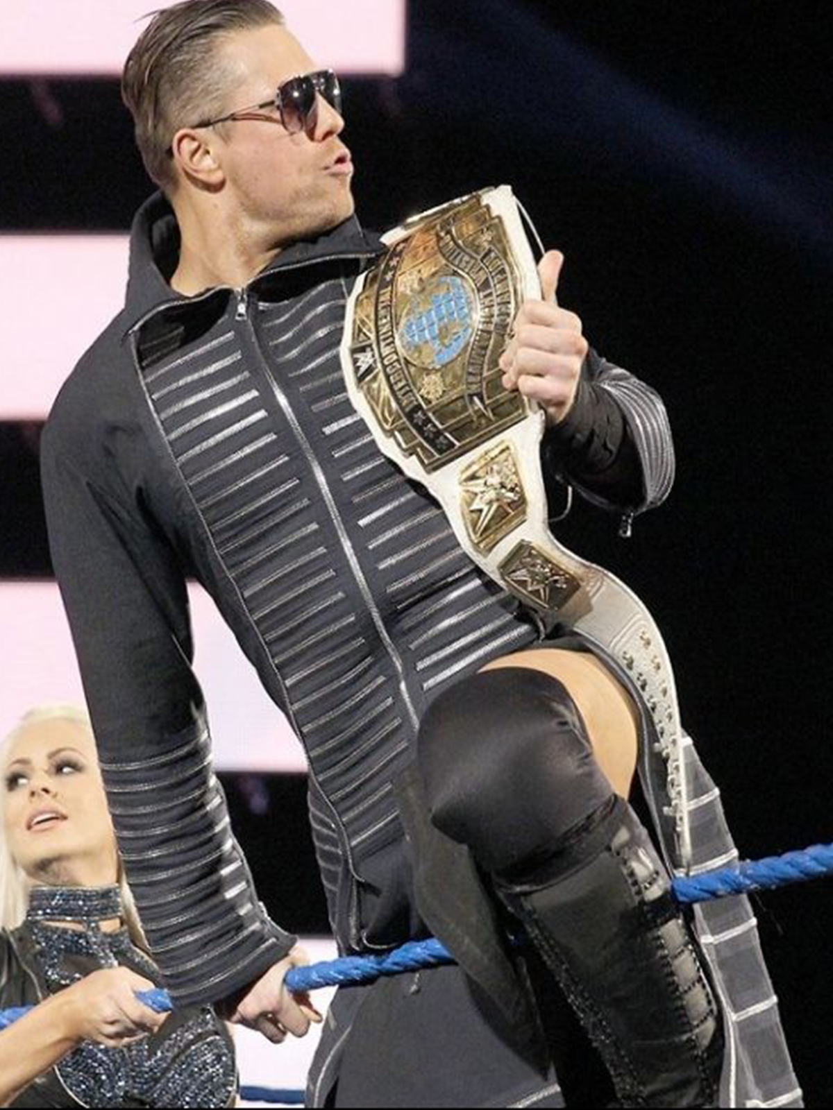 Elegant Mike The Miz Mizanin Coat