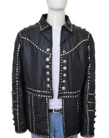 Superstar The Miz Black Leather Jacket