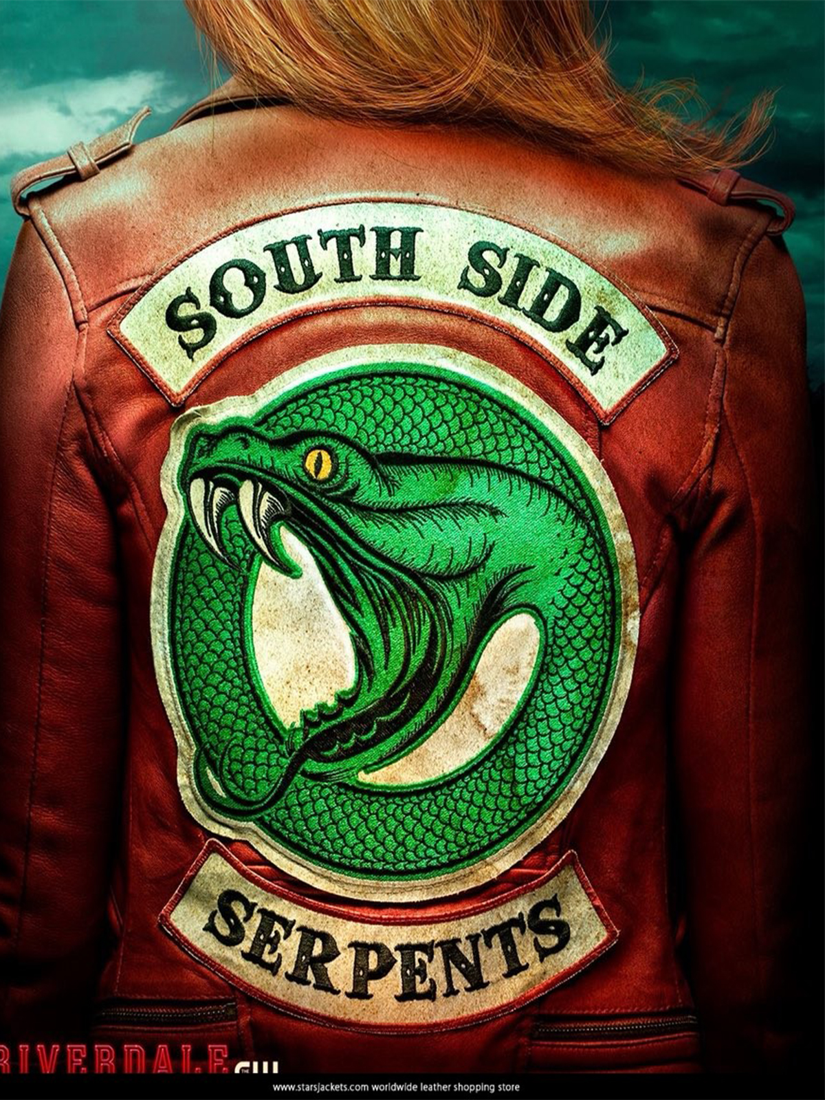 Riverdale Southside Serpents Leather Jacket Stars Jackets