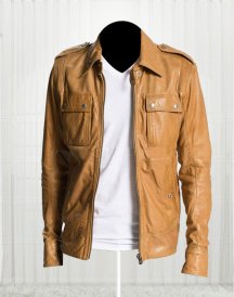 50 Cent Lisardo Tan Jacket