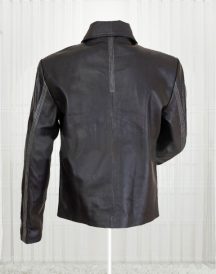 Bond 007 Black Leather Jacket