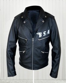 Bsa George Micheal Faith Stylish Leather Jacket