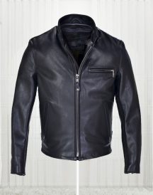 Classic Racer Leather Motorcycle Jacket