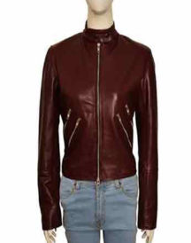 Cobie Smulders Leather Jacket