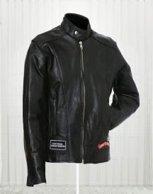 Diamond Plate Unisex Buffalo Leather Jackets