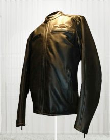 Harley Birler Davidson Black Biker Leather Jacket