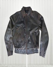 Harley Davidson Motorcycle Distressed Leather Jacket