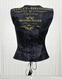 Harley Davidson Women’s Great Fashion Design Leather Vests Harley Davidson Women's Great Fashion Design Leather Vests