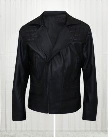 James Marsden D Train Oliver Lawless Biker Leather Jacket