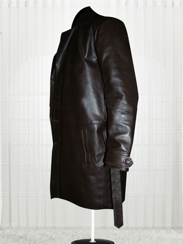 Kevin Costner Untouchables Elliott Ness High Quality Brown Coat