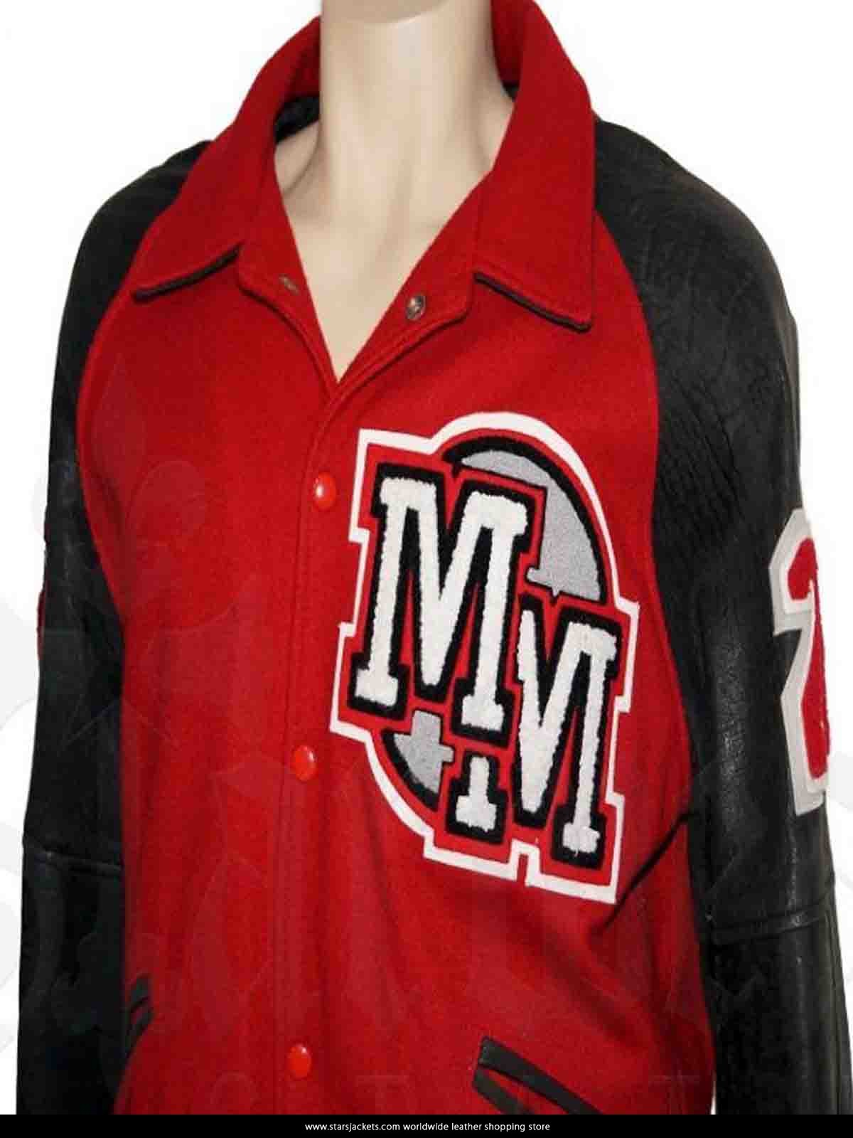 Michael Jackson Mickey Mouse Club Varsity Bomber Jacket