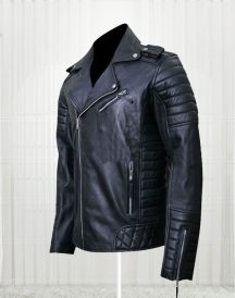 Prestige Homme MR18 Kay Michael Quilted Biker Jackets