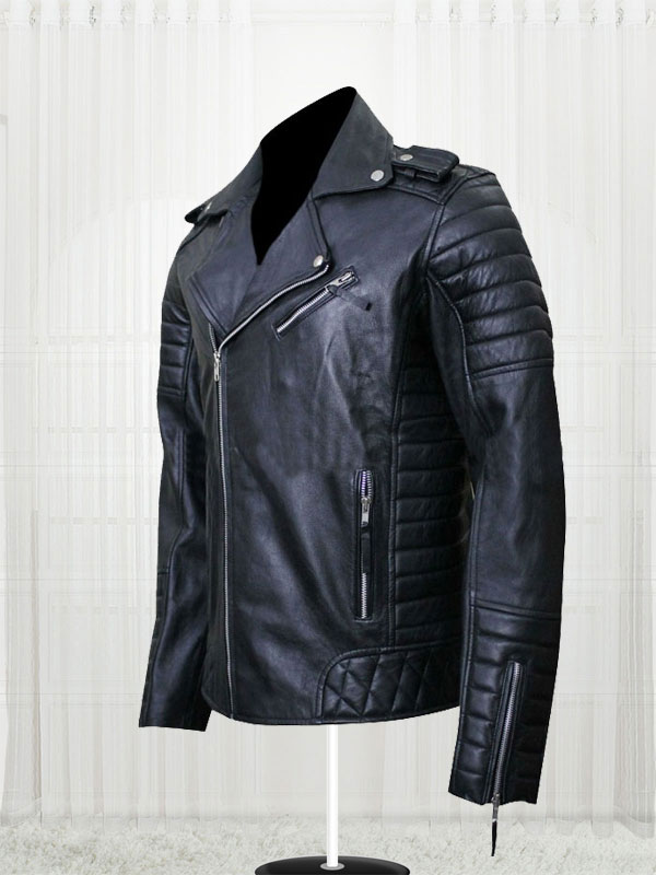 Prestige Homme MR18 Kay Biker Jacket - Stars Jackets