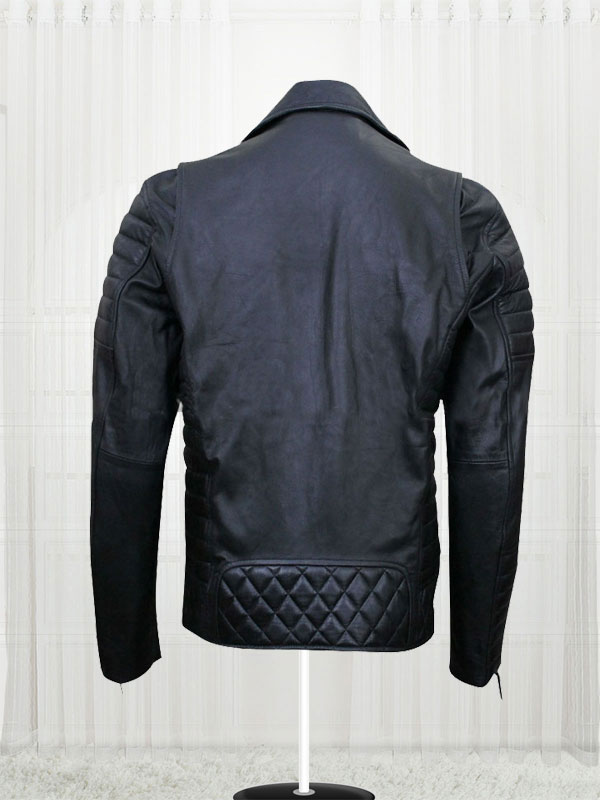 Homme MR18 Kay Michael Quilted Biker Jacket