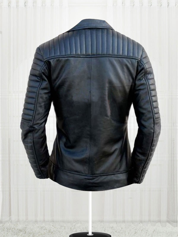 Sterio Fashionable Black Leather Jacket