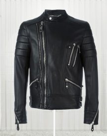 The Perfect Mix' Biker High Quality Black Leather Jacket