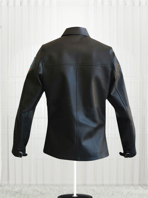 Top Gun Kelly McGillis (Charlie) Black Leather Jacket