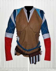 Triss Merigold Witcher 3 Wild Hunt Sorceress Stylish Women's Jacket