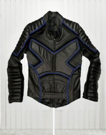X Men Black Biker Leather Jacket