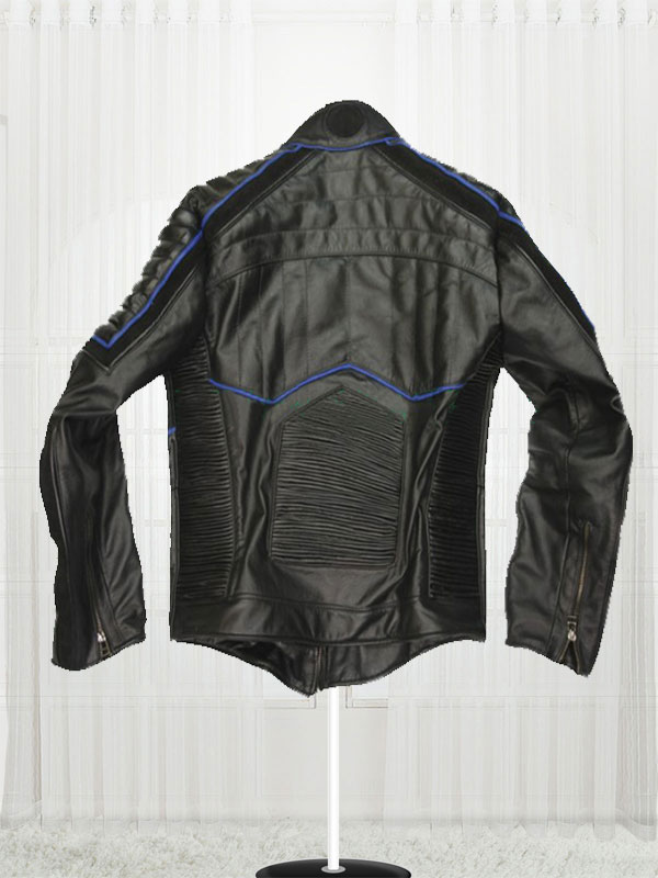X Men Black Biker Leather Jacket