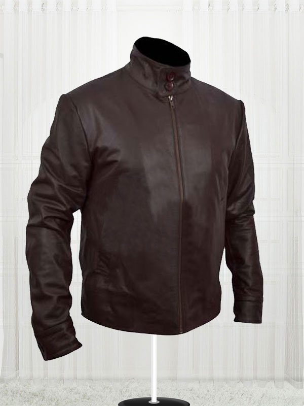 X men First Class Megento Brown Leather Jacket