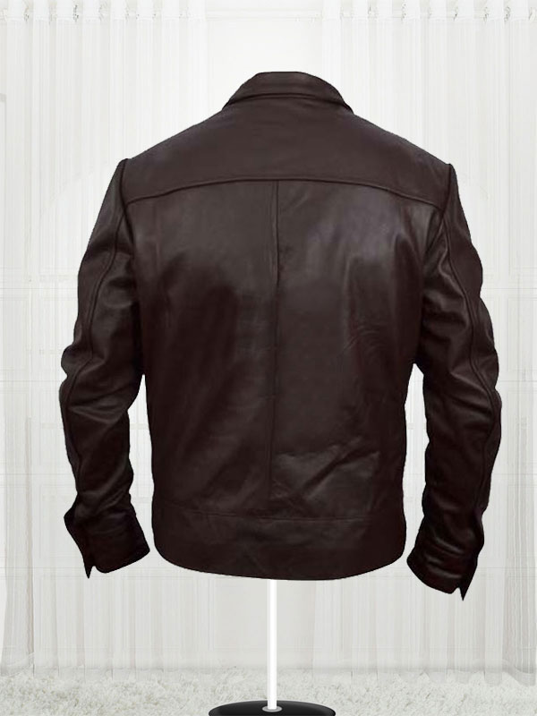 X men First Class Megento Brown Leather Jacket