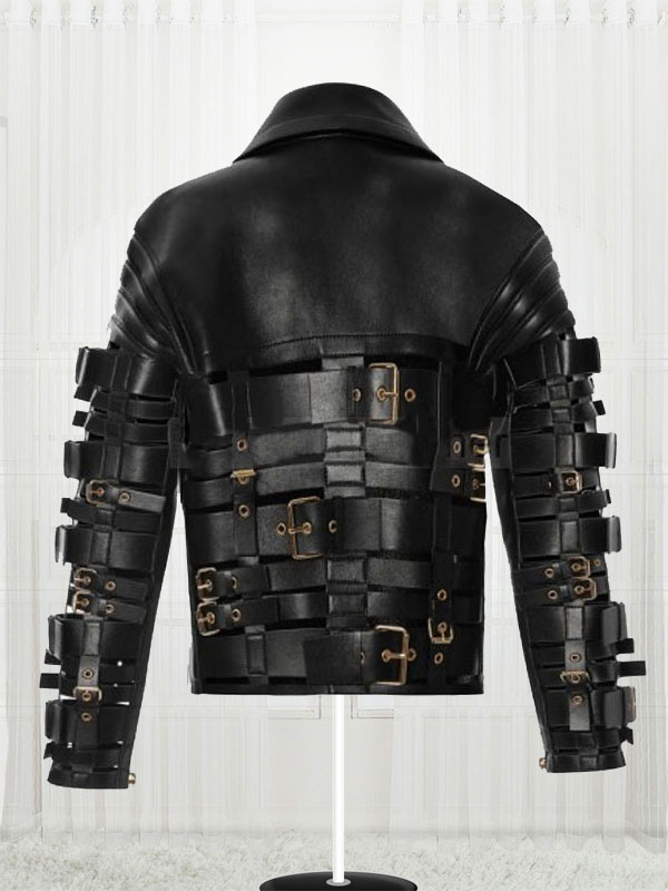 Zendaya Coleman Women Qualited Black Biker Jacket