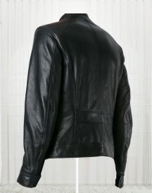 Zipped Simple For Mens Black Leather Jackets Zipped Simple For Mens Black Leather Jackets