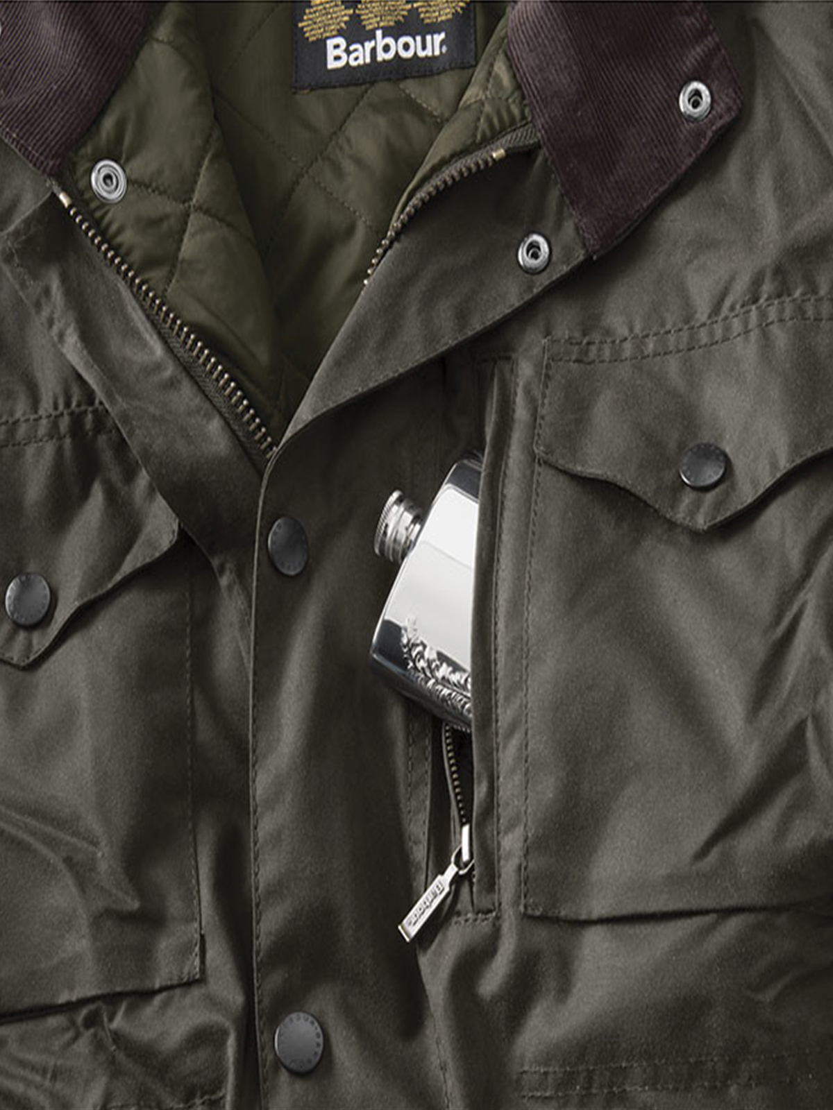 barbour military jacket