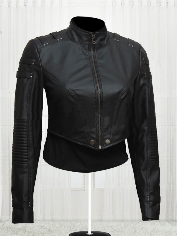 Amazing Black Canary Arrow Katie Cassidy Jacket