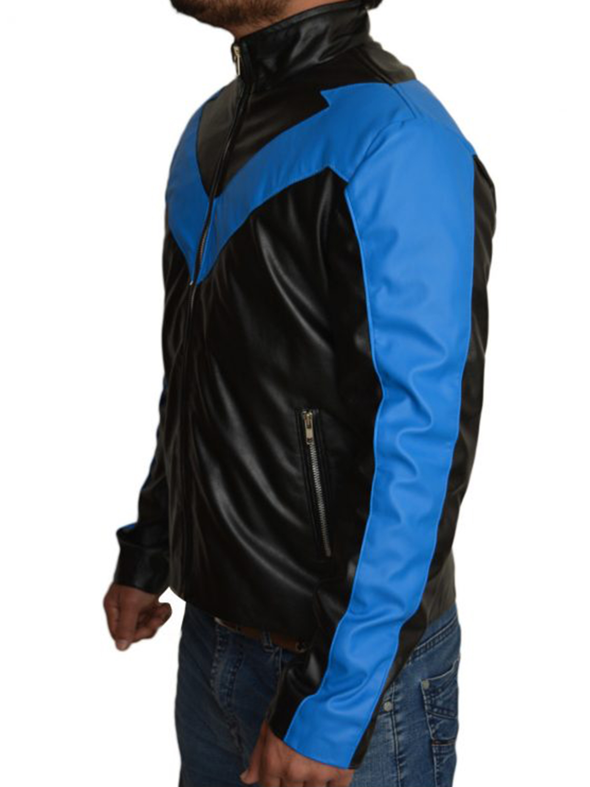 Danny Shepherd Nightwing Game Leather Jacket