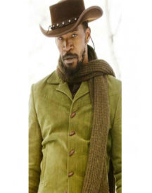 Django Unchained Jamie Foxx Green Jacket