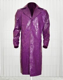 Jared Leto Suicide Squad Joker Crocodile Coat