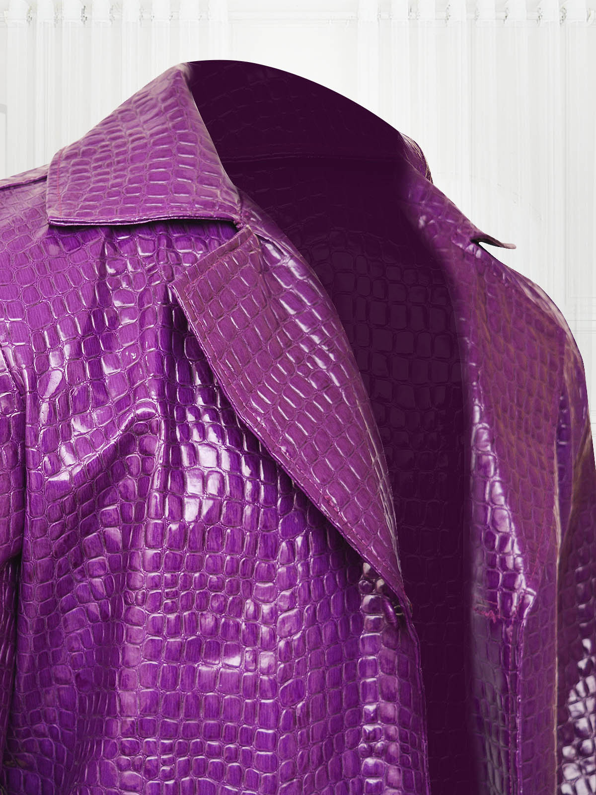 Jared Leto Suicide Squad Joker Crocodile Coat