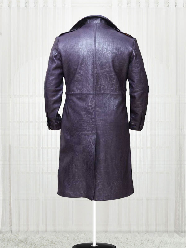 Jared Leto Suicide Squad Joker Crocodile Coat