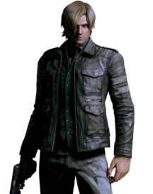 Leon S. Kennedy Resident Evil 6 Leather Jacket