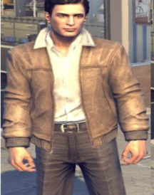 Mafia II Vito Scaletta Brown Leather Jacket