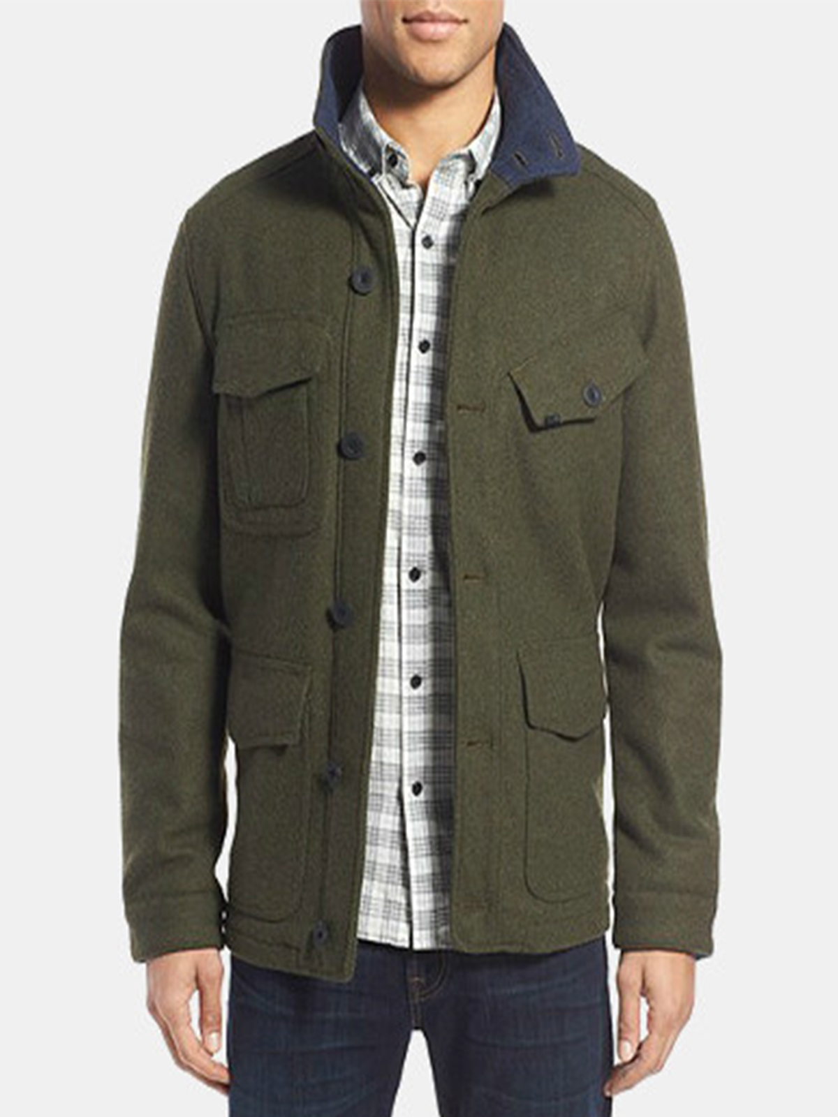 timberland wool jacket