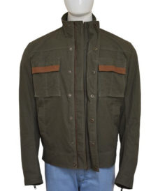 Uncharted 4 Nathan Drake Green Cotton Jacket