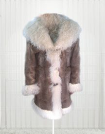 Vin Diesel Xander xXx Cage 2002 Fur Brown Coat
