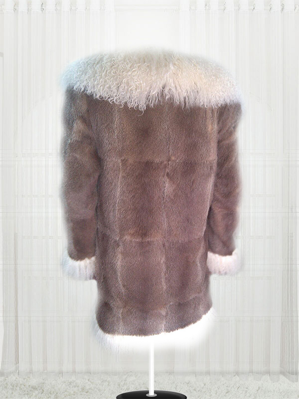 Vin Diesel Xander xXx Cage 2002 Fur Brown Coat