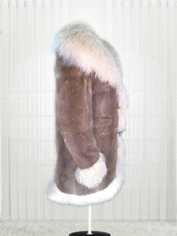 Vin Diesel Xander xXx Cage 2002 Fur Brown Coat