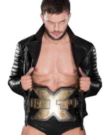 WWE Finn Balor Black Leather Jacket