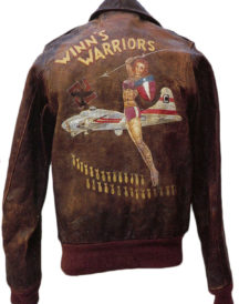 Winns Warrior Brown Leather Jacket Winns Warrior Brown Leather Jacket