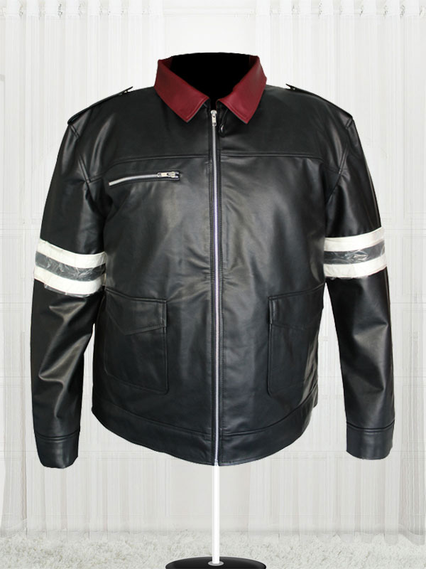 Alex Mercer Prototype Black Color Leather Jacket