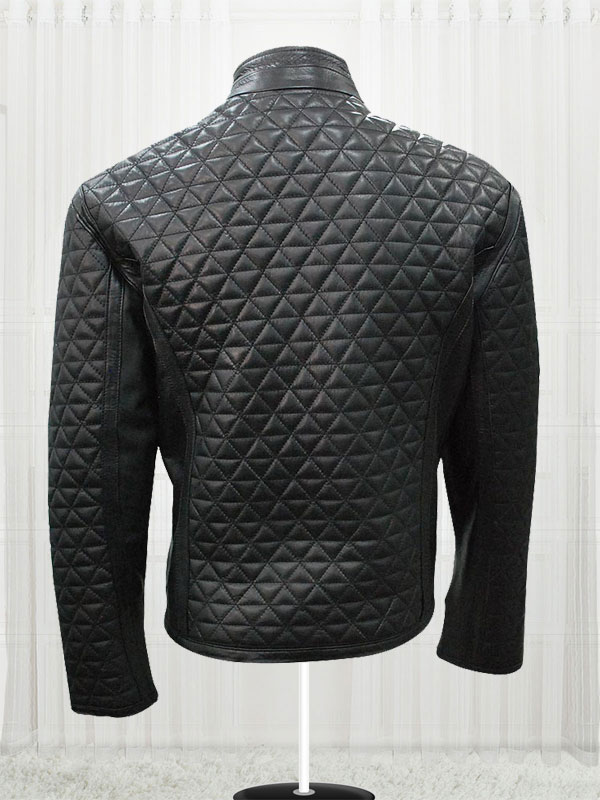 Alexander Skarsgard Stylish Leather Jacket From True Blood Season 4