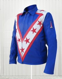 American Icon Daredevil Evel Knievel Leather Jacket