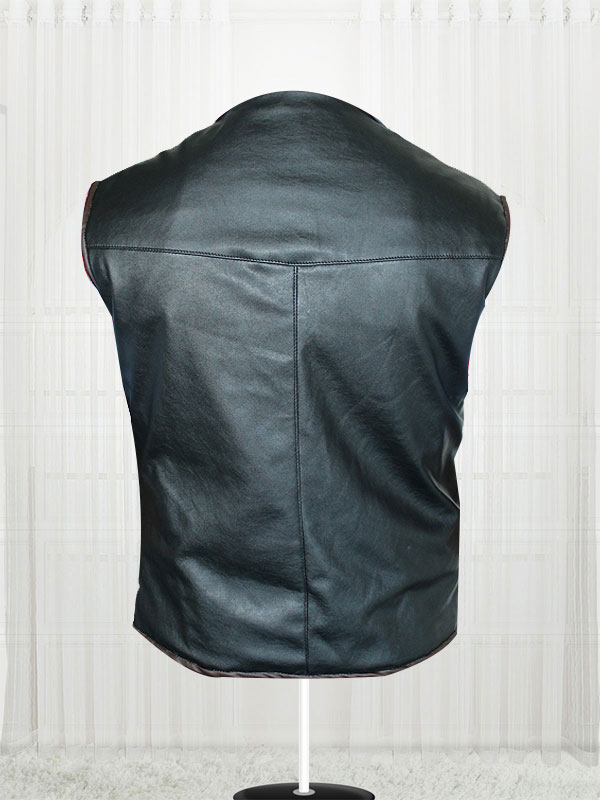 Anthony Lemke Dark Matter leather Vest