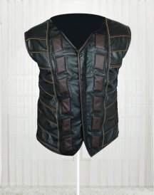 Anthony Lemke Dark Matter leather Vest