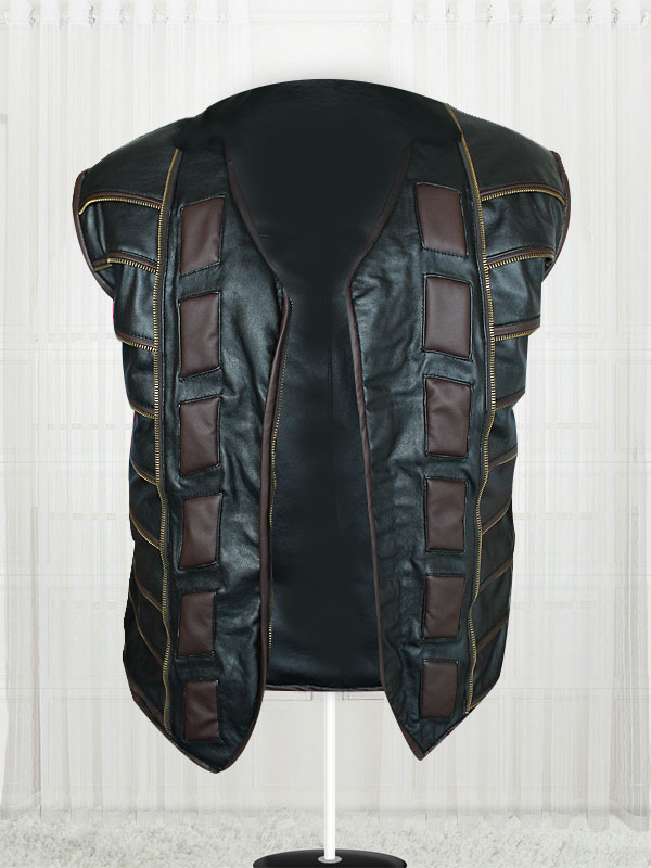 Anthony Lemke Dark Matter leather Vest